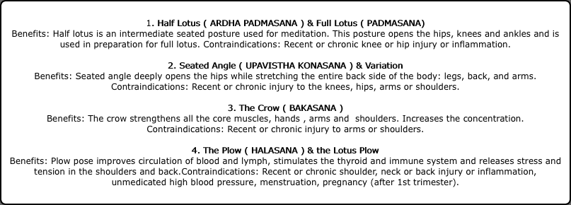  1. Half Lotus ( ARDHA